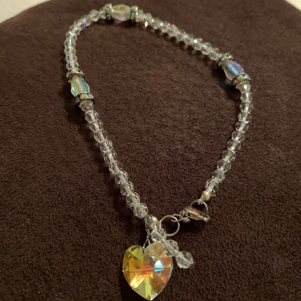 Beaded ankle bracelet